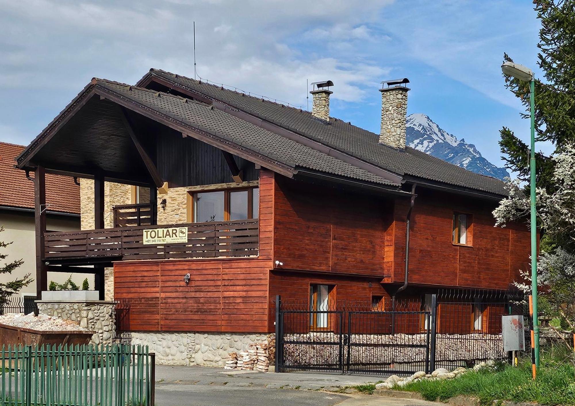 Готель Penzion Toliar Стара Лесна Екстер'єр фото